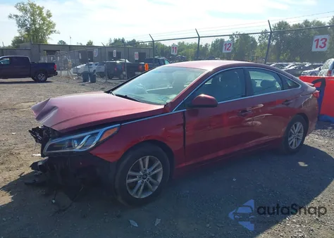 2016 Hyundai Sonata Se from USA, damaged, VIN 5NPE24AF9GH372203